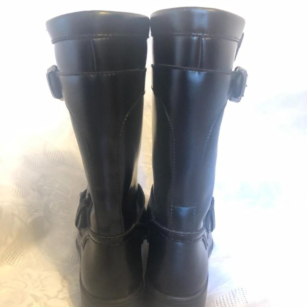 COACH Dual Buckle Leather Boots!! - Picture 3 of 6